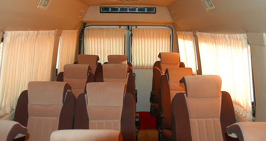 mini bus rental