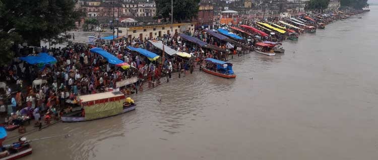 Sayuru River in Ayodhya