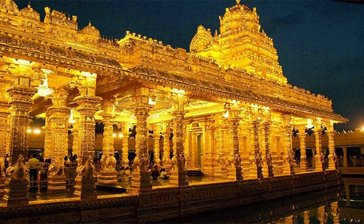 Golden Temple Vellore - stunning gold architecture with nearby tourist attractions & sightseeing spots