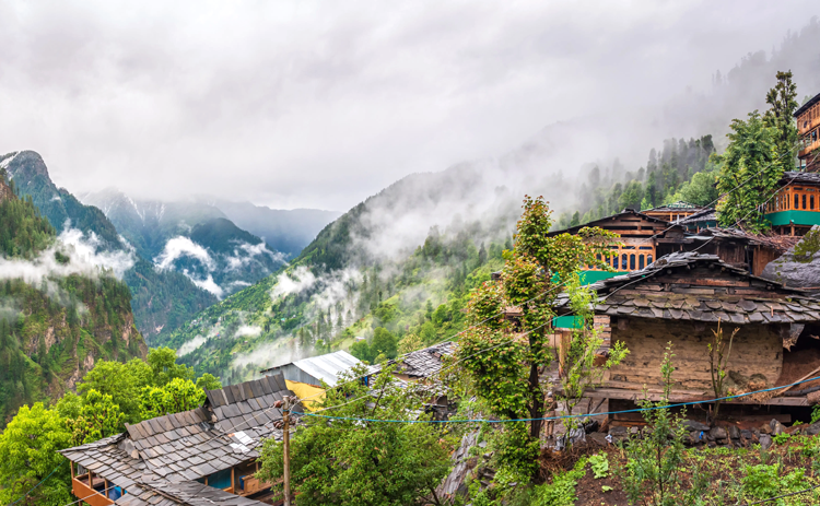 Green Valley Shimla, a top natural viewpoint offering stunning scenic beauty and views.