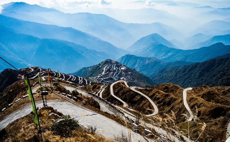 Zuluk, a hidden gem in Sikkim, offers thrilling adventures with stunning views and serene beauty.
