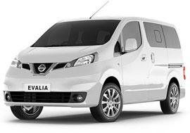 nissan evalia car rental