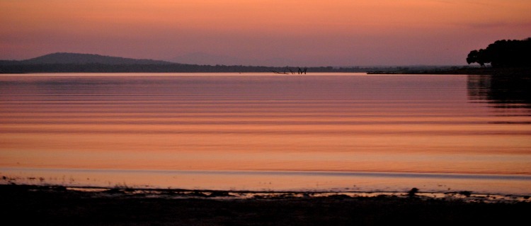 kabini river sunset