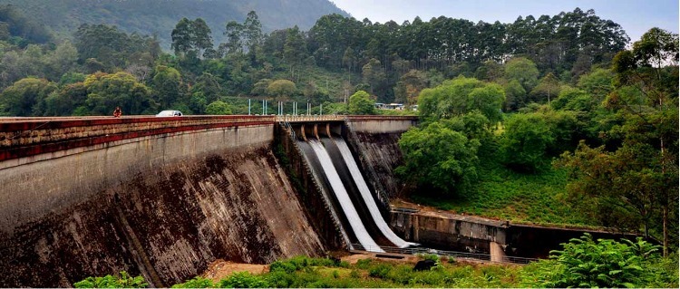 Kundala Dam in Kerla